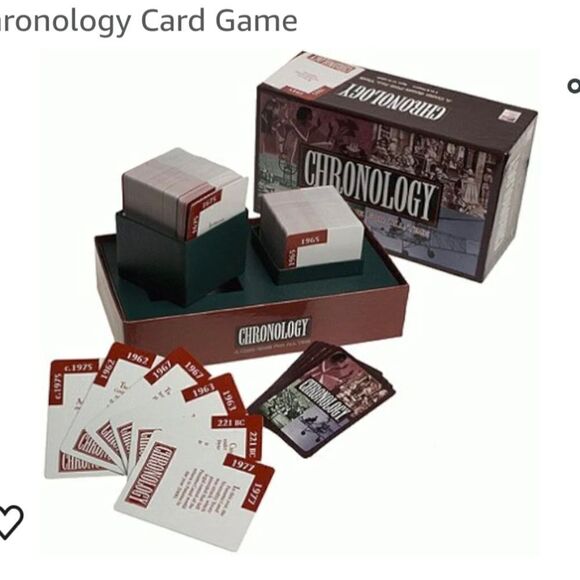 Chronology Card Game #781 collectable - Picture 7 of 7